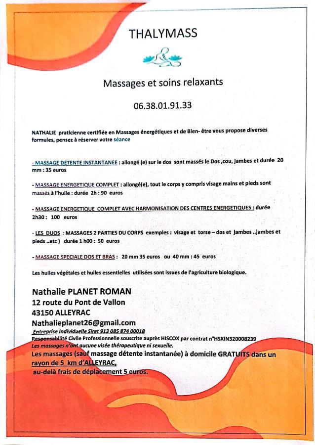 Gite Le Roman D'Alleyrac Zewnętrze zdjęcie